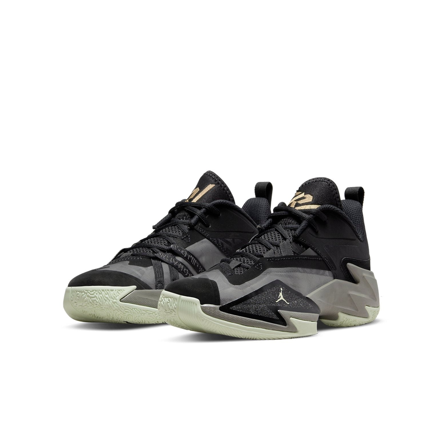 (GS) Air Jordan Westbrook One Take 3 'Black Gray' DC7702-073