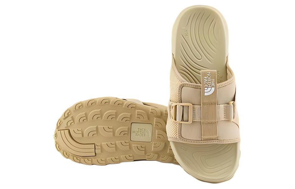 THE NORTH FACE Explore Camp Slides 'Gravel Khaki Stone' NF0A8A8Y-PV6