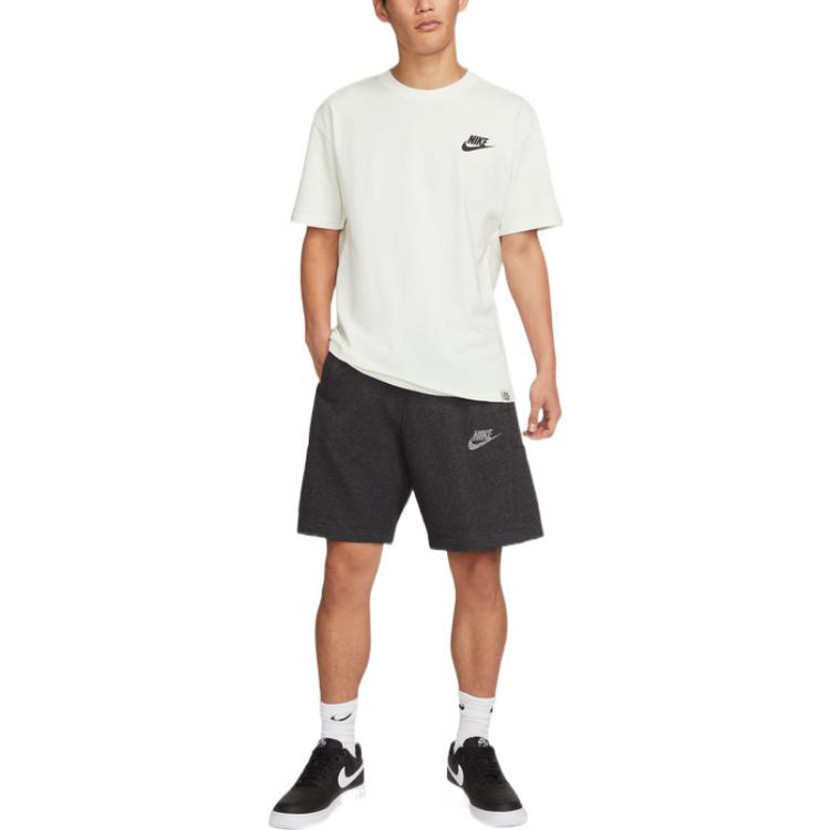 Nike Back Avatar Printing Loose Casual Short Sleeve White DQ1005-133