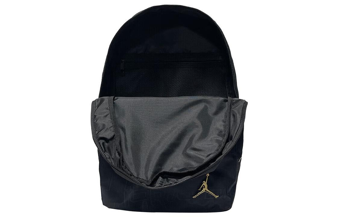 Air Jordan B&G Logo Backpack 'Black Gold' FZ1741-010