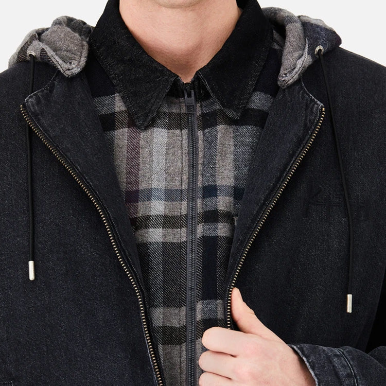 KITH X KSUBI APOLLO Jacket Unisex Washed Black KS5000004960