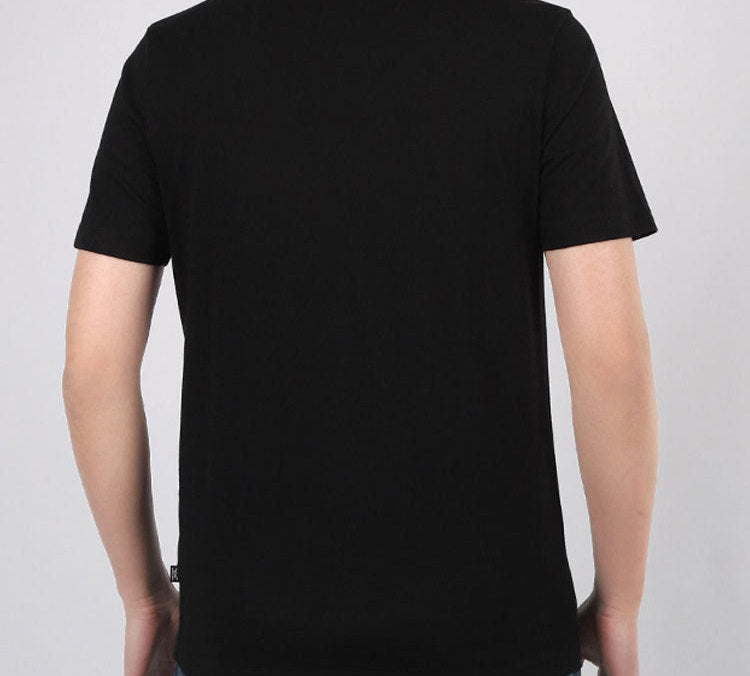 PUMA Breathable Casual Sports Short Sleeve Black 583838-01