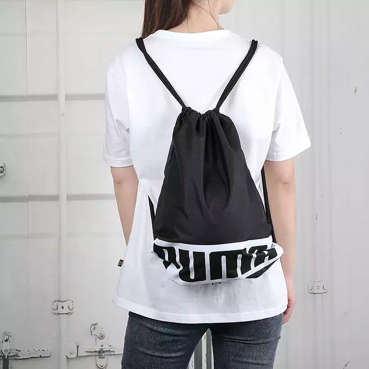 PUMA Deck Gym Sack 'Black White' 074961-01