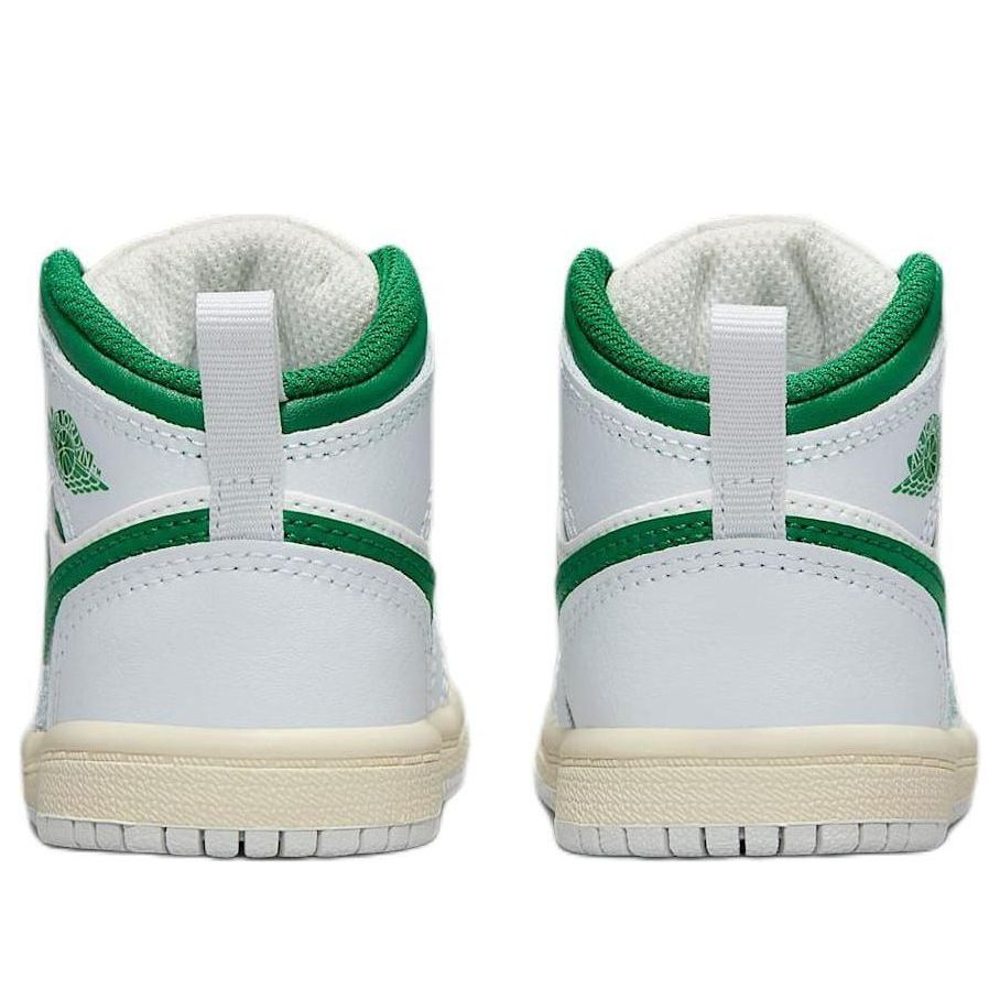 (TD) Air Jordan 1 Mid 'Summit White Pure Platinum Sail Pine Green' DQ8425-142