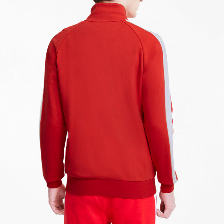 PUMA Iconic T7 Track Top FT Knit Jacket Red 599331-11