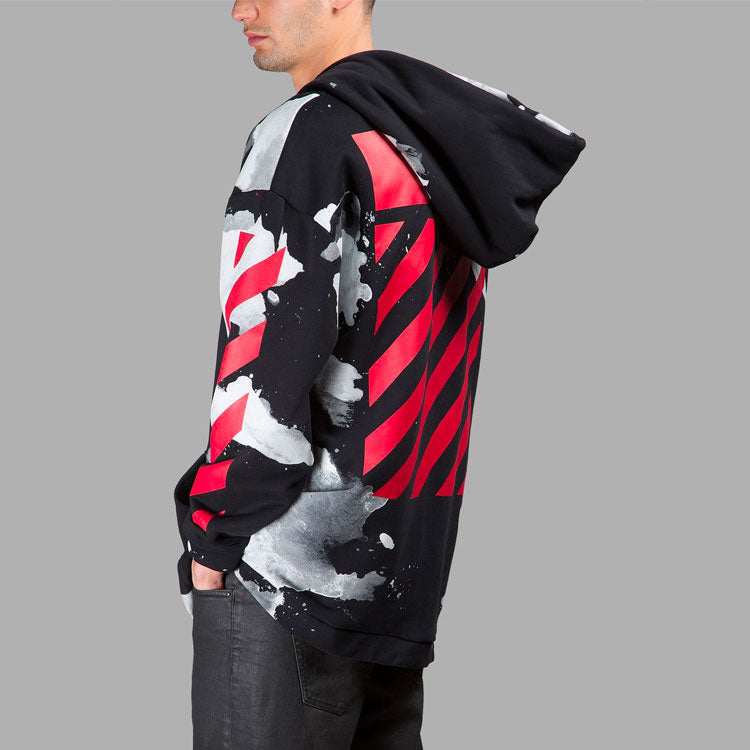 Men's Off-White Pattern Black OMBB010F162000239932
