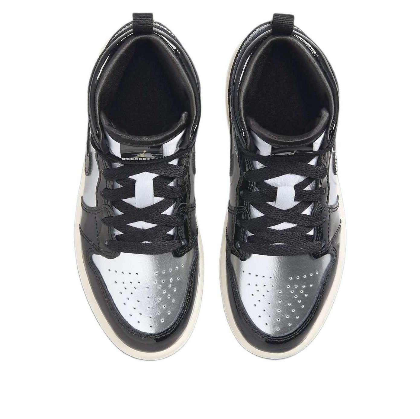 (PS) Air Jordan 1 Mid SE 'Black Metallic Silver Gold' FZ3937-001