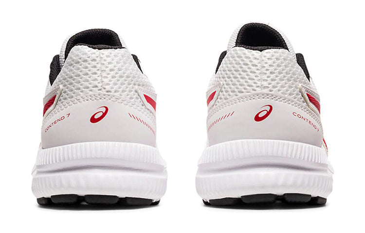 (GS) ASICS Gel-Contend 7 'White Red' 1014A192-100