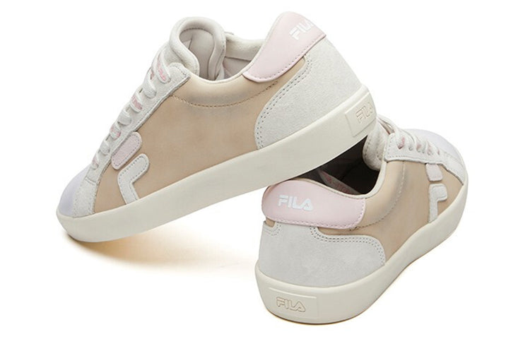 (WMNS) Fila Fusion Canvas Shoes 'Light Beige Pink' T12W115106FTL