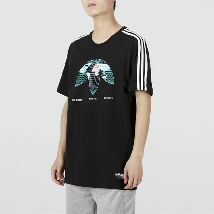 adidas originals Graphics United T-shirt 'Black' HF4906