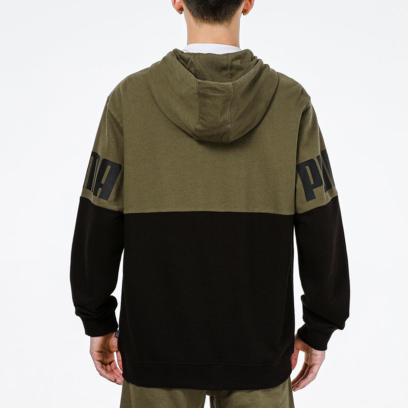 PUMA Power Colorbloc Jumper Jacket 'Green' 847724-44