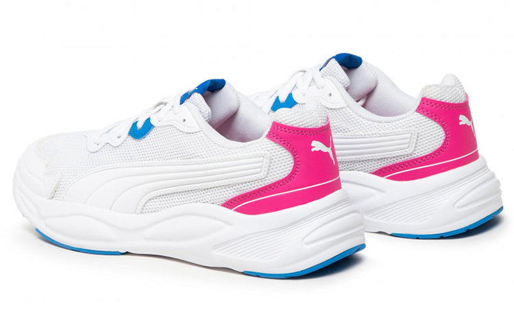 (WMNS) PUMA 90s Runner Nu Wave 'White Blue Pink' 373017-12