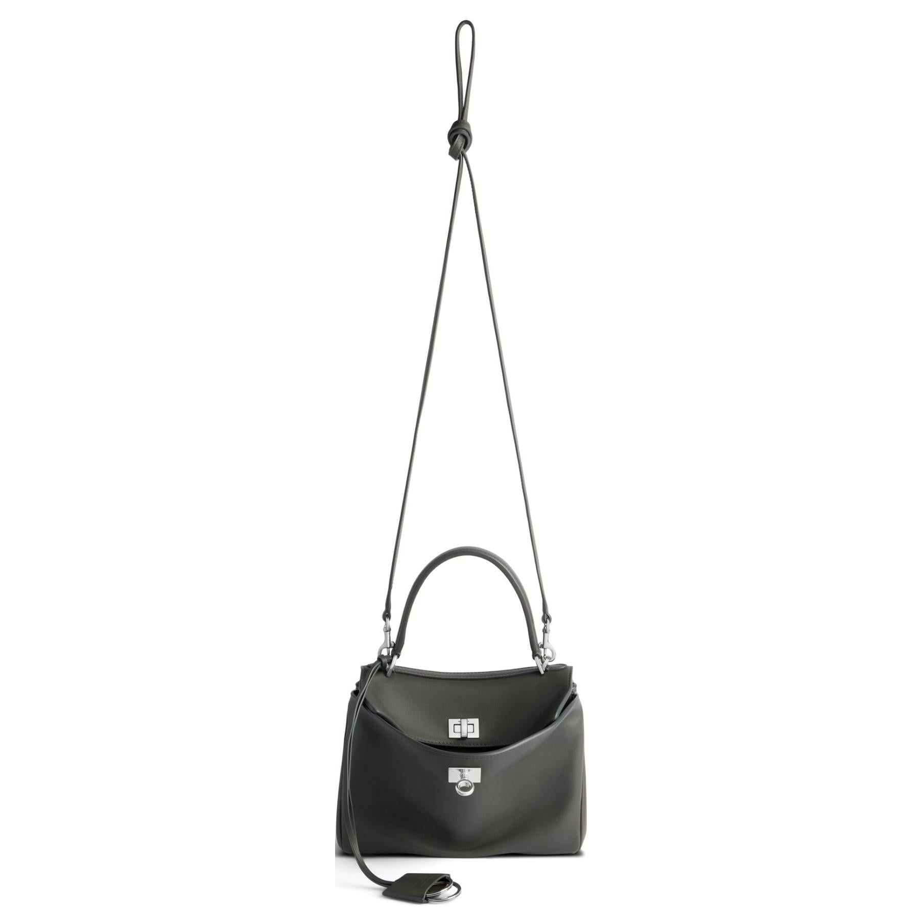 (WMNS) Balenciaga Rodeo Mini Handbag 'Grey' 7954562AA4U1239