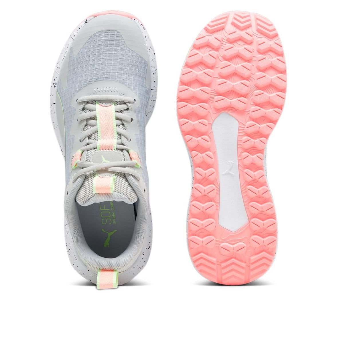 PUMA Twitch Runner Trail 'Light Grey Pink' 376961-15