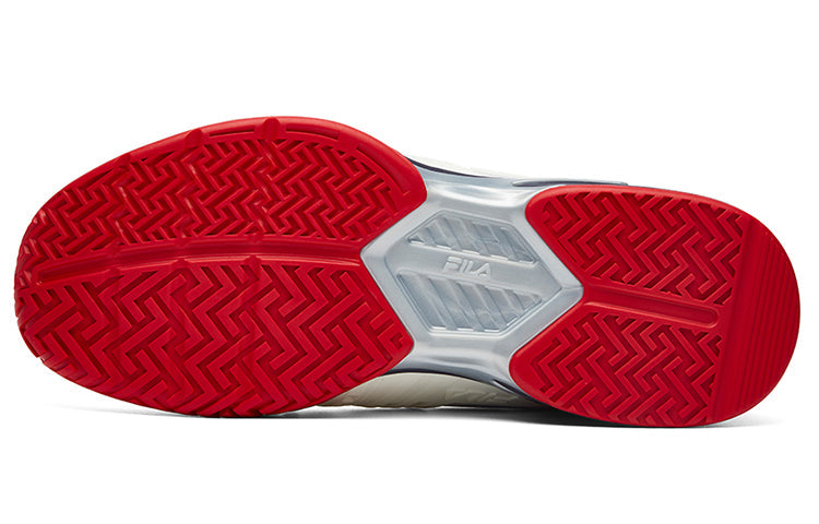 (WMNS) Wilson x FILA Low Running Shoes White/Blue/Red A12W042301FEB