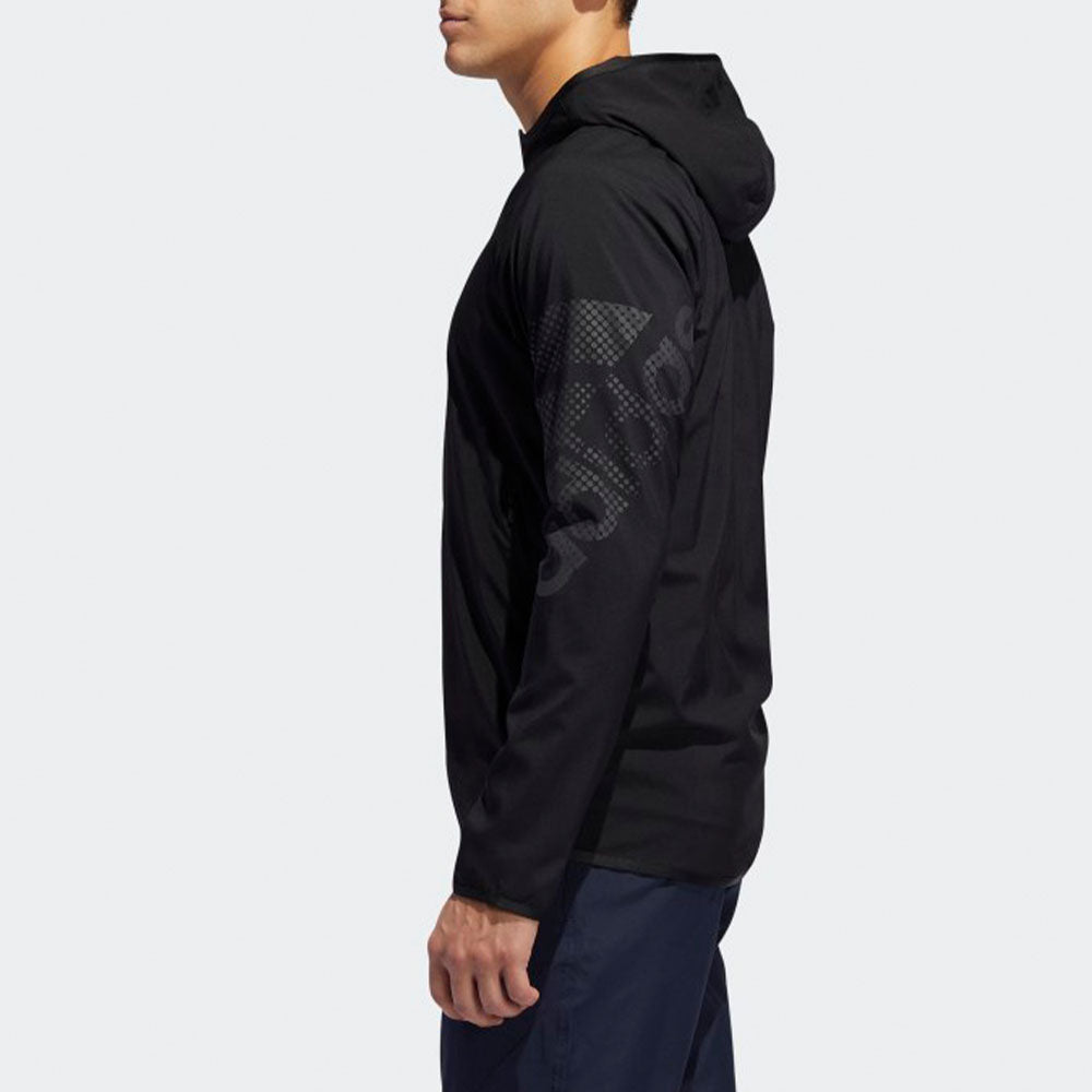 adidas Sports hooded Long Sleeves Jacket Black EA2807