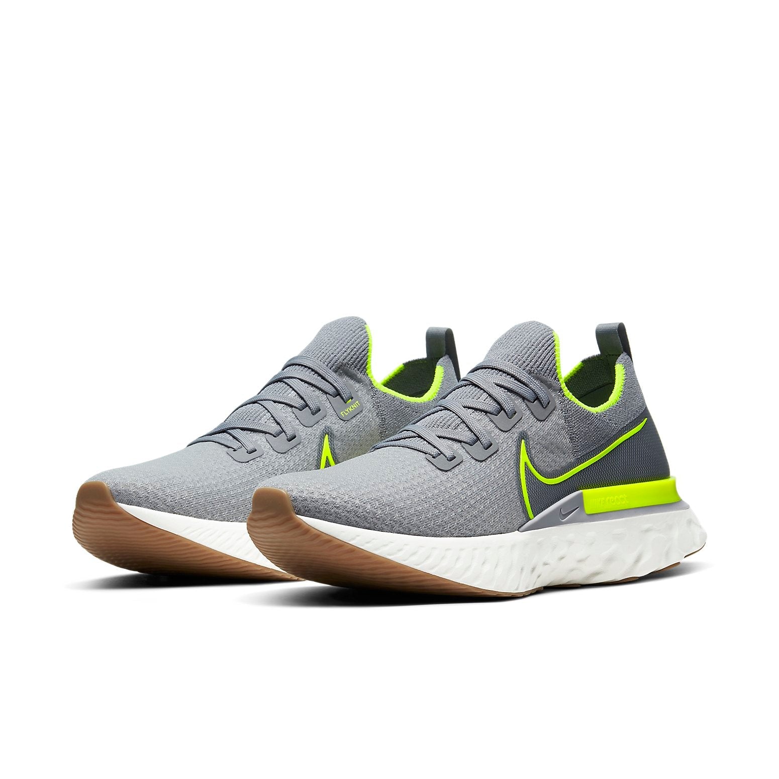 Nike React Infinity Run Flyknit 'Particle Grey Volt' CD4371-008