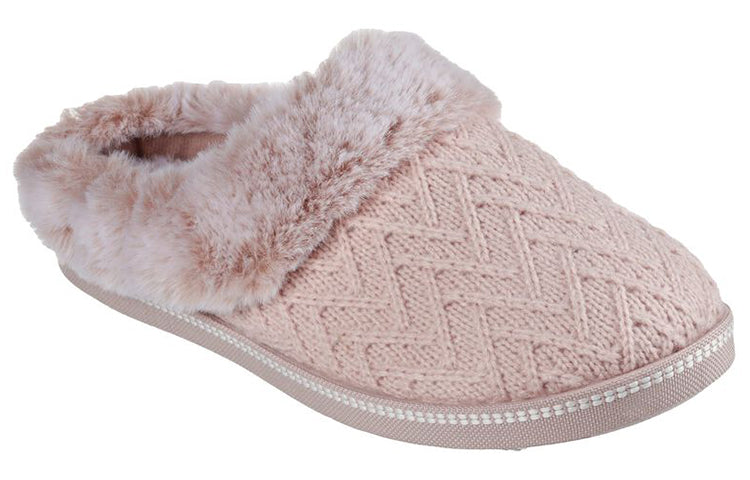 (WMNS) Skechers Cozy Campfire Mule 'Blush' 167225-BLSH