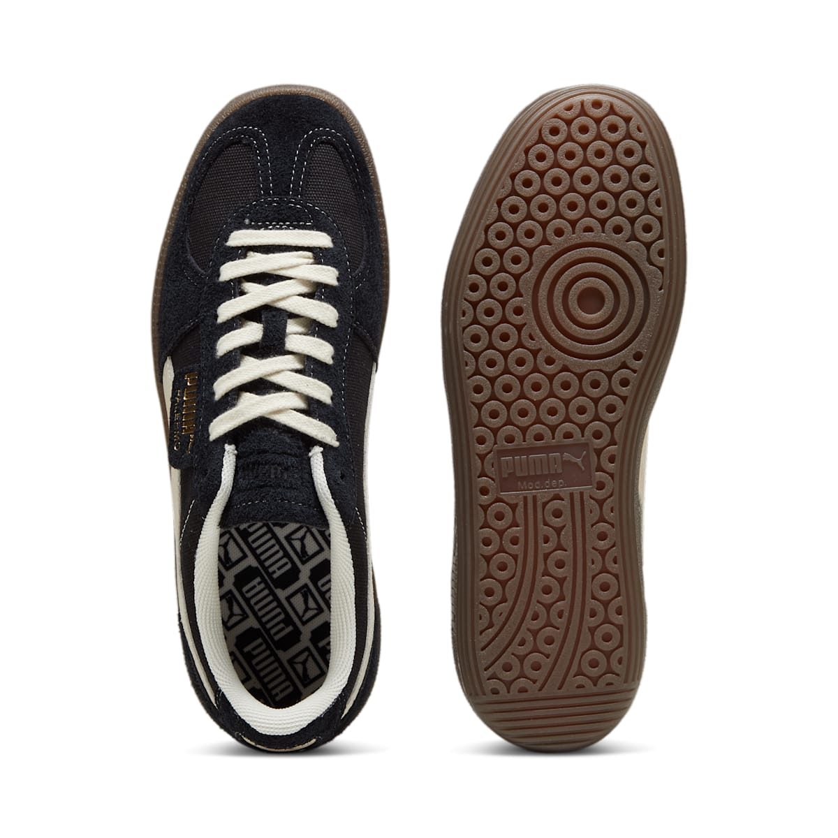 PUMA Palermo Vintage 'Black Ivory Gum' 396841-04