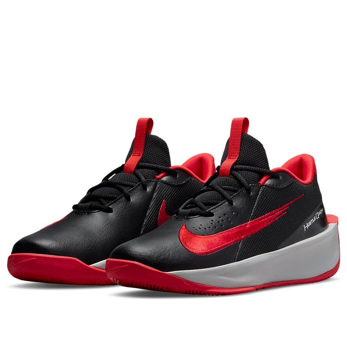 (GS) Nike Team Hustle Quick 3 'Bred' DA2781-003