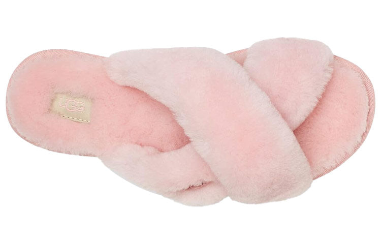 (WMNS) UGG Fuzzette Pink Slippers 1107955-PCD