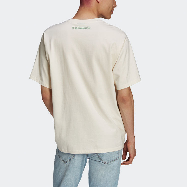 adidas originals Tee Kermit F Printed Unisex Milky-white GQ4152