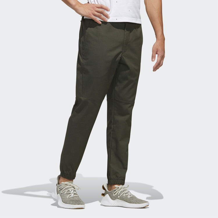 adidas AL PT TWILL Cone Slim Fit Bundle Feet Casual Sports Pants Brown FJ6763