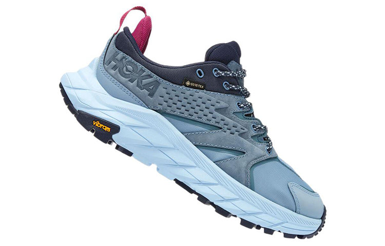 (WMNS) HOKA ONE ONE Anacapa Low GoreTex Niebieskie 'Blue' 1119373-MSSS