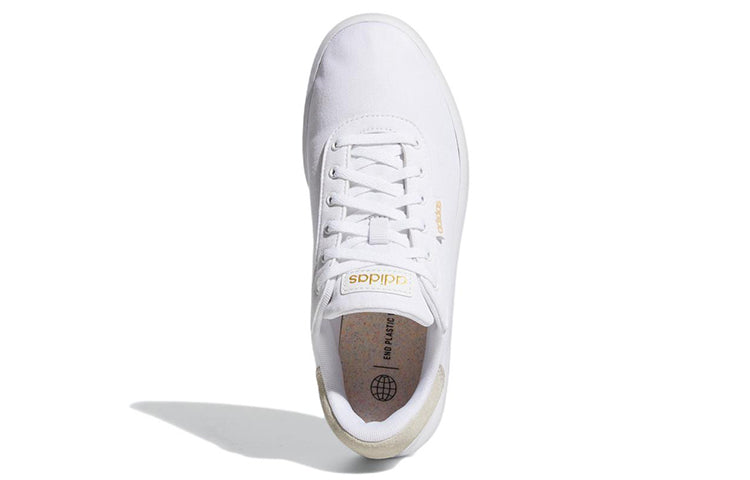 (WMNS) adidas Court Platform CLN 'White Gold Metallic' GZ1689