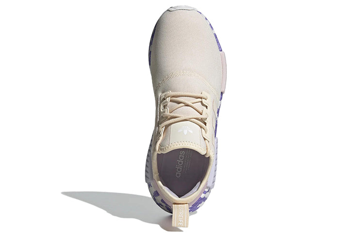 (WMNS) adidas NMD_R1 'Color Splash - Wonder White Purple Tint' GW5694