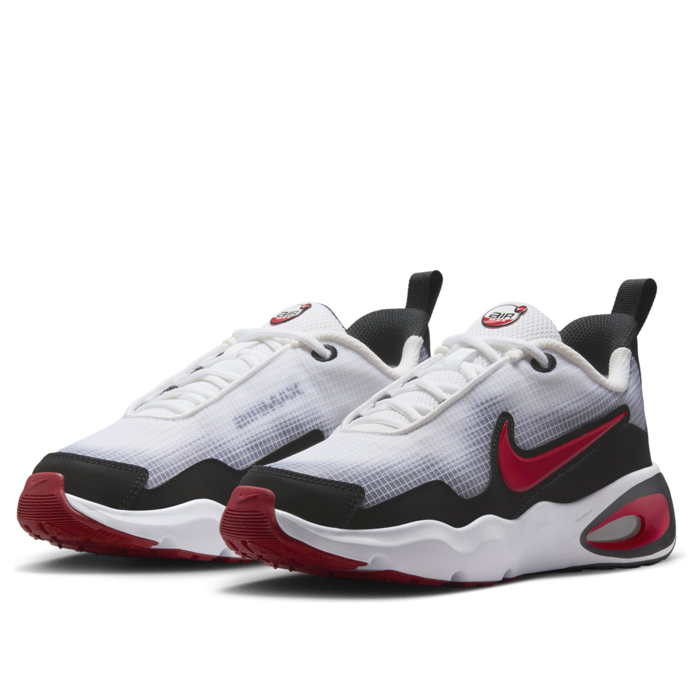 (GS) Nike Air Max Nova 'White Black University Red' FN4446-100