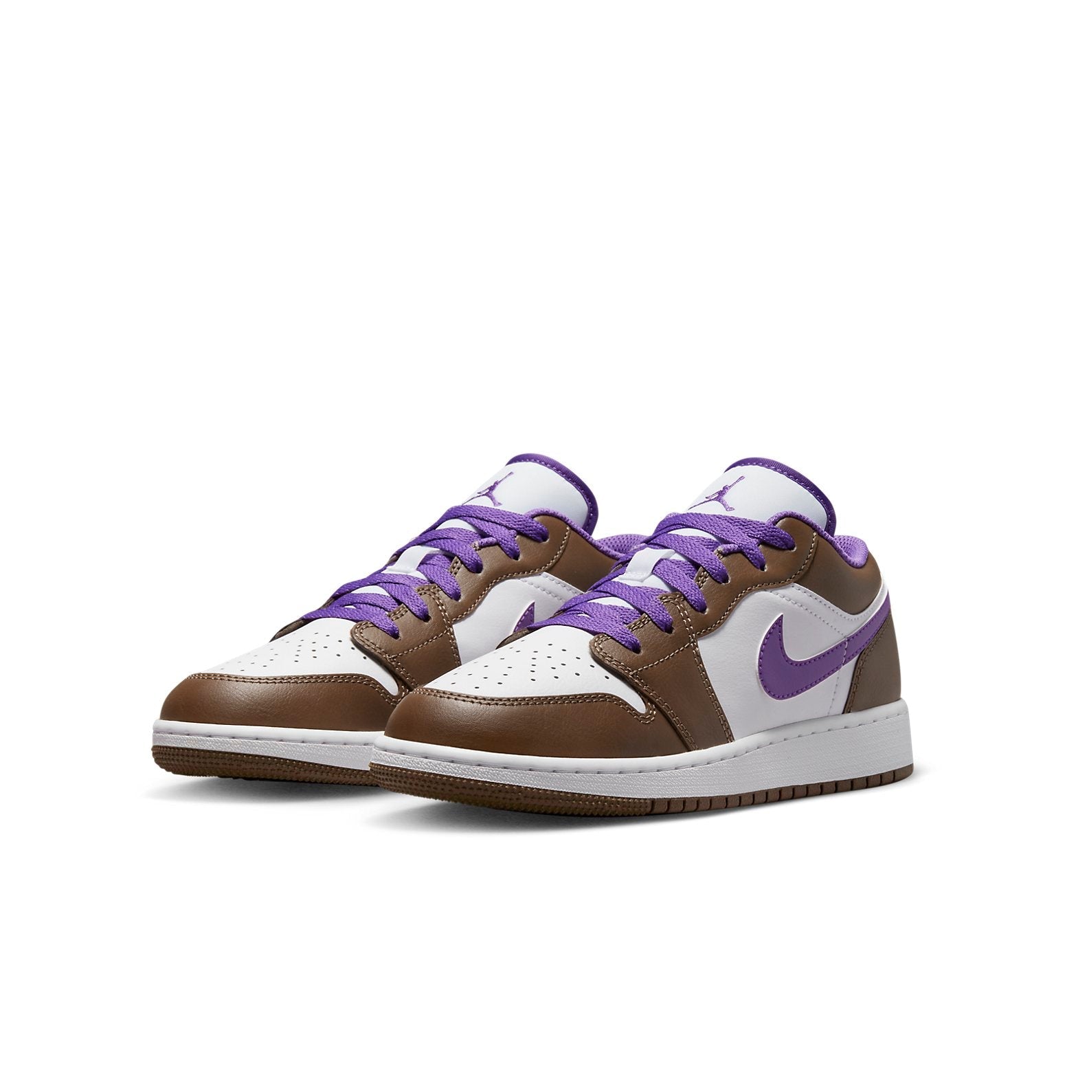 (GS) Air Jordan 1 Low 'Purple Mocha' 553560-215