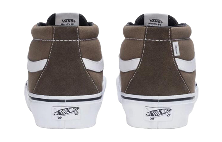 Vans x JJJJound Sk8-Mid Vault LX 'Brown' VN0A7TNH2D7