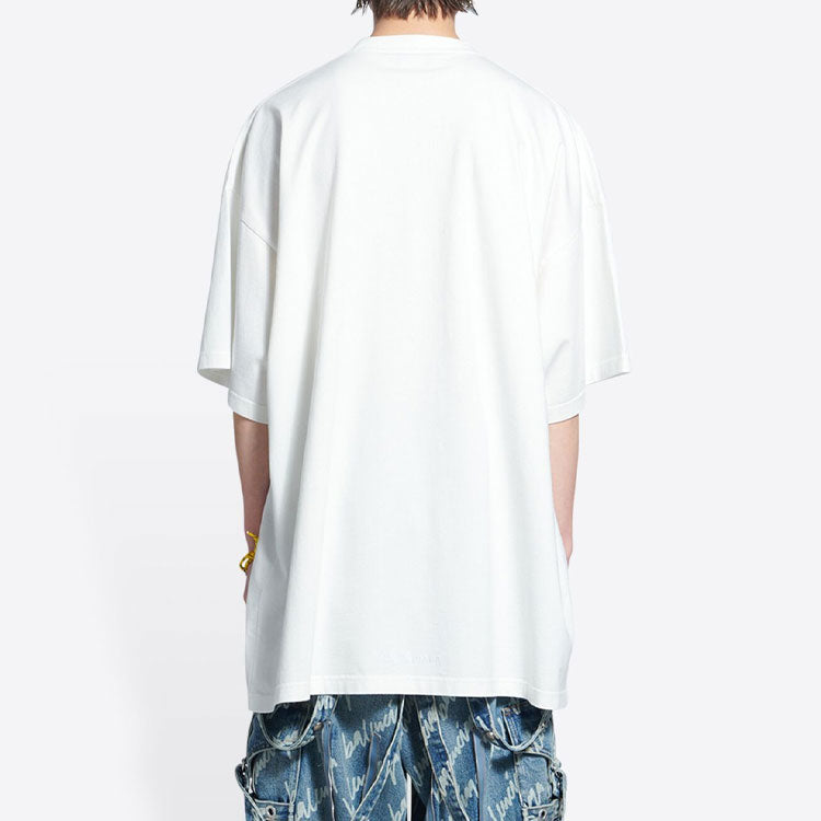 Balenciaga x THE SIMPSONS Oversized Cotton T-Shirt 'White' 676589TLVG70901