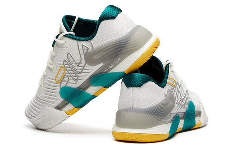 (WMNS) FILA Athletics Low Top 'White Teal Blue' A12W112302FBB