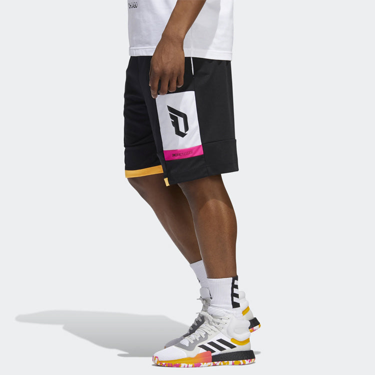adidas Dame Sp Short Basketball Shorts Black DZ0587