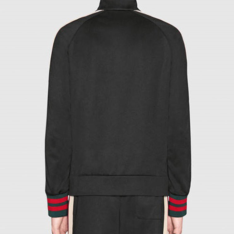 Gucci Technical Track Jacket 'Stripe Classic Black' 474634-X5T39-1008
