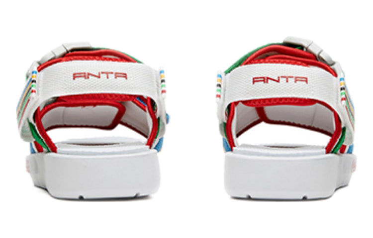 (WMNS) ANTA x Coca Cola Beach Sandals 'Multi-Color' 922036901-5
