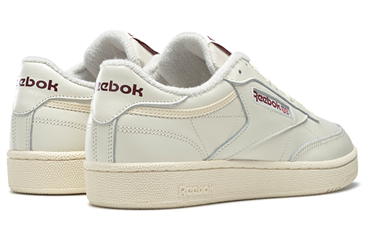 Reebok Club C 85 'Classic White Collegiate Burgundy' GX5156