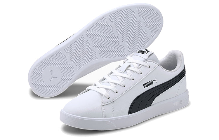 (WMNS) PUMA Up Low-top Running Shoes White/Black 373034-03
