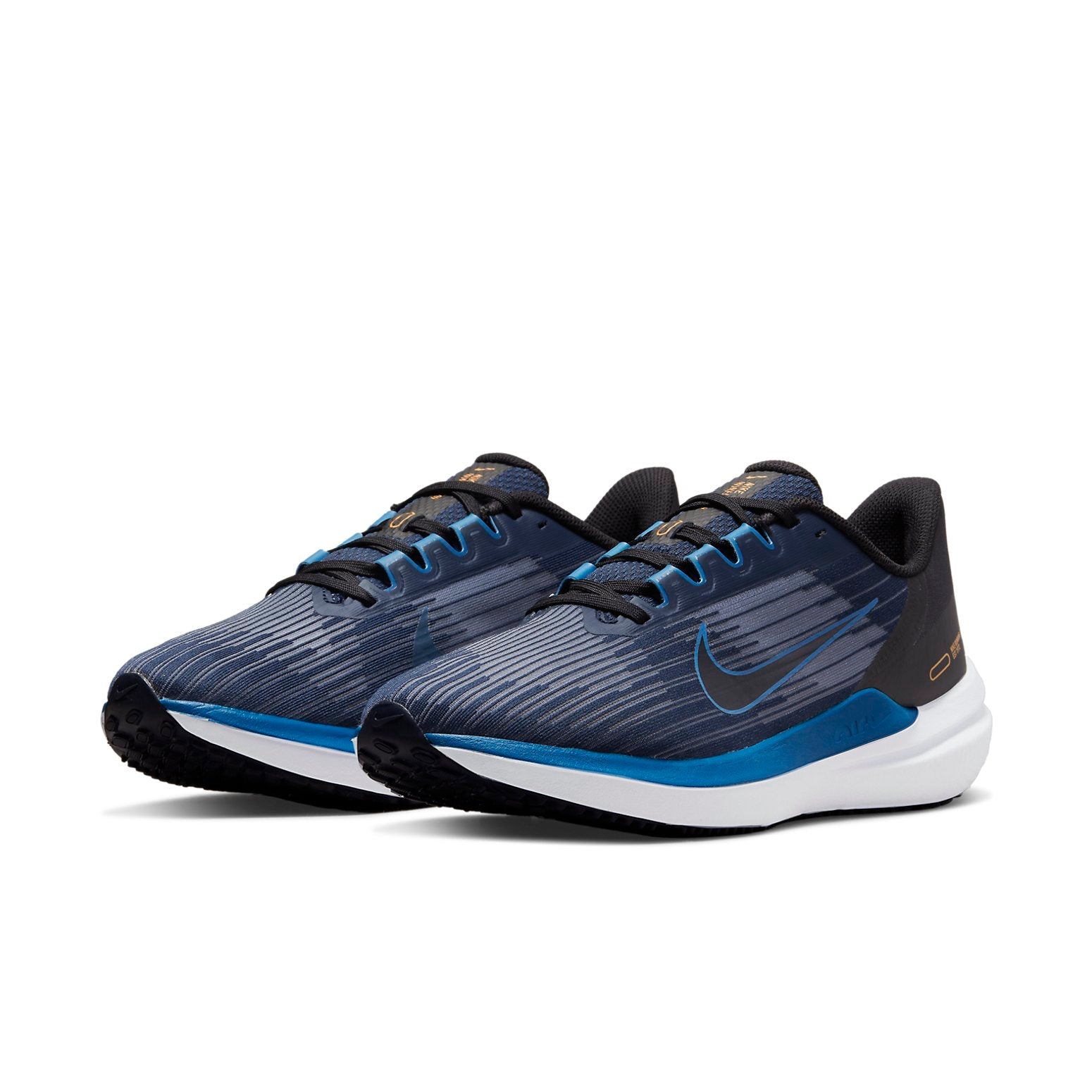 Nike Air Zoom Winflo 9 'Obsidian Dark Marina Blue' DD6203-400