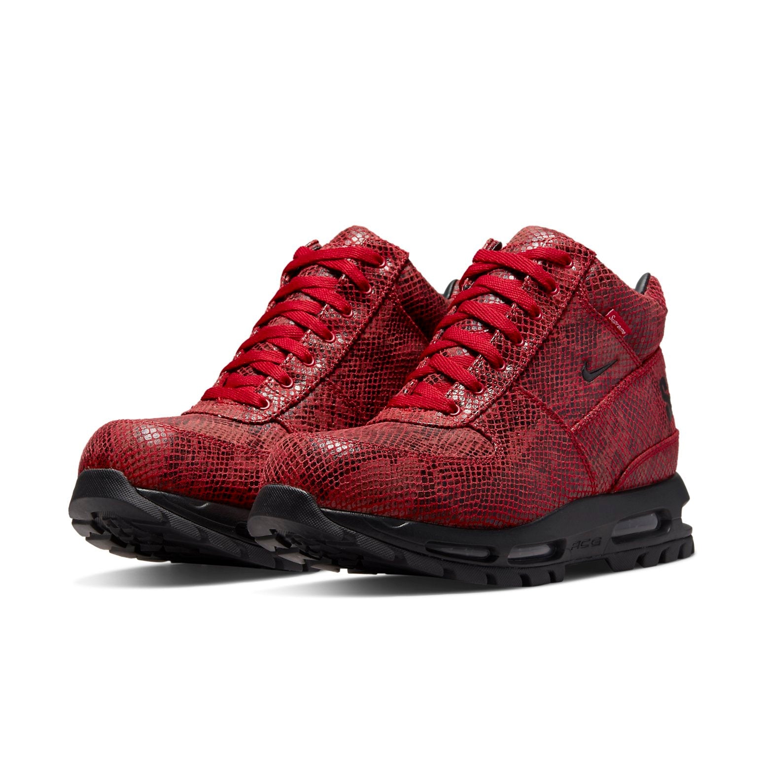 Nike x Supreme Air Max Goadome 'Red Snakeskin' DA1475-600