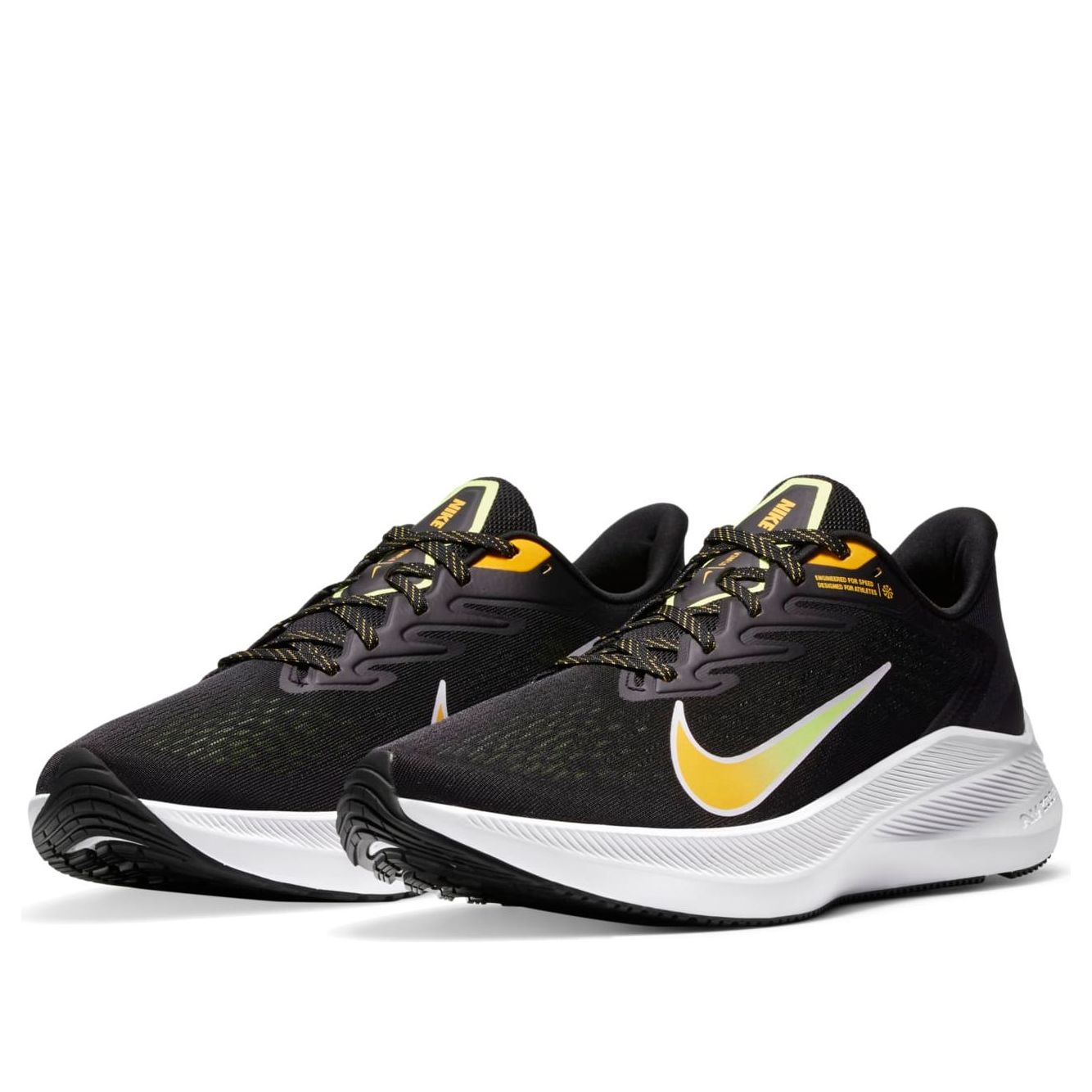 Nike Air Zoom Winflo 7 'Black University Gold' CJ0291-007