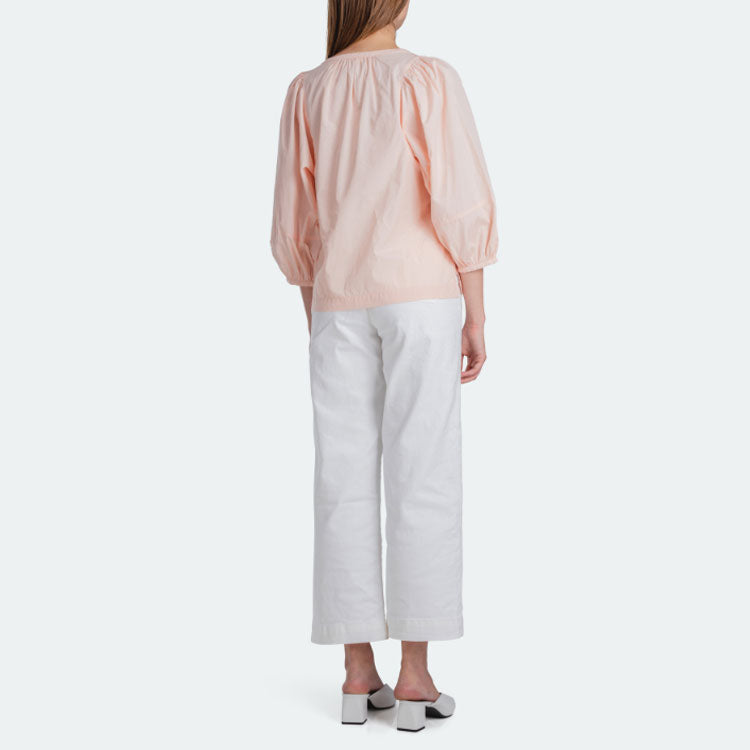 Levis Pure Cotton V neck Sleeve Shirt Pink 85384-0001