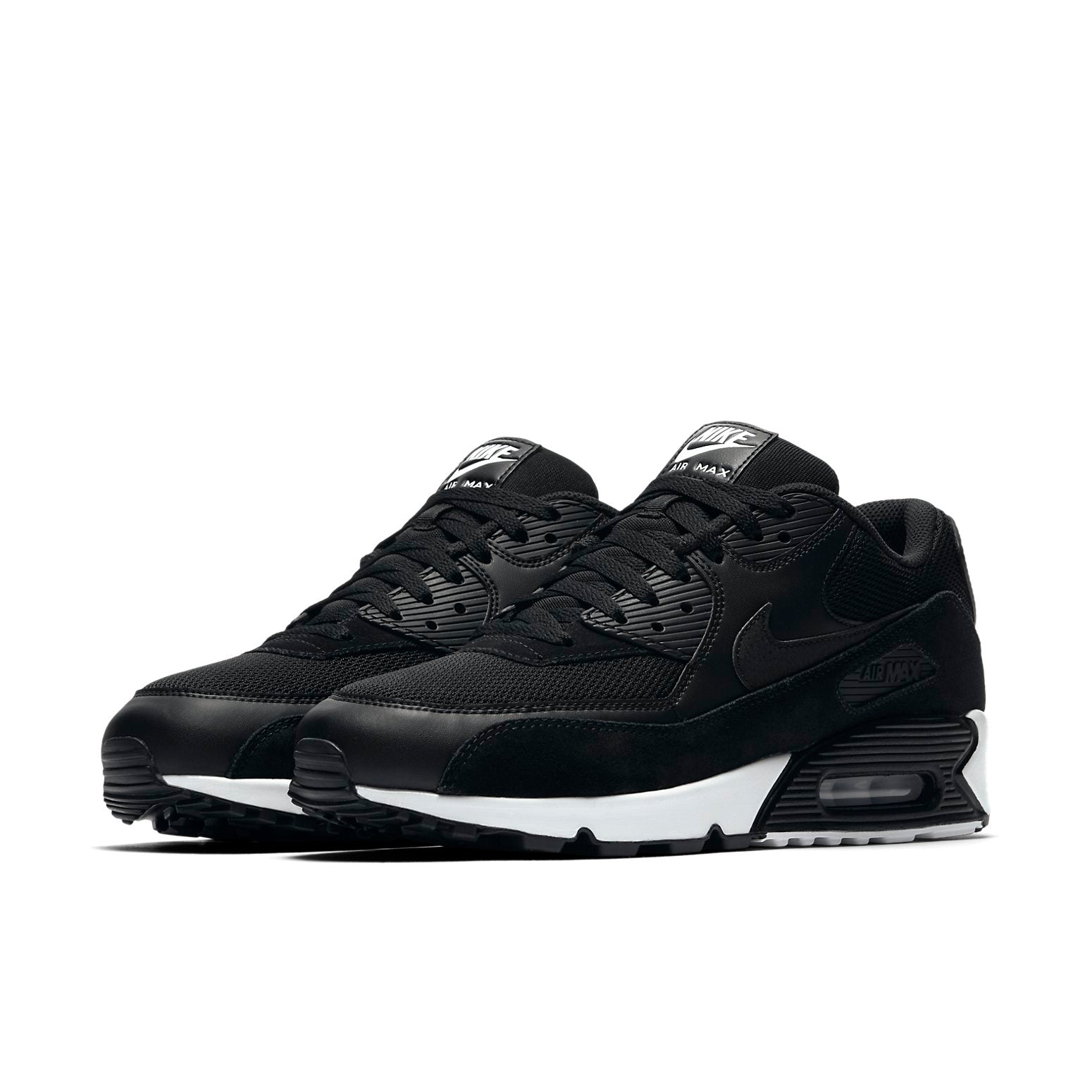 Nike Air Max 90 Essential Sports Shoes Black/White 537384-077