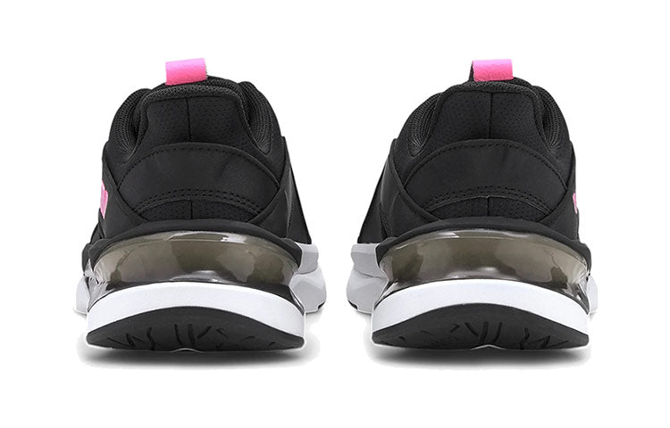 (WMNS) PUMA Lqdcell Shatter XT Geo Low Running Shoes Black/Pink 193684-01