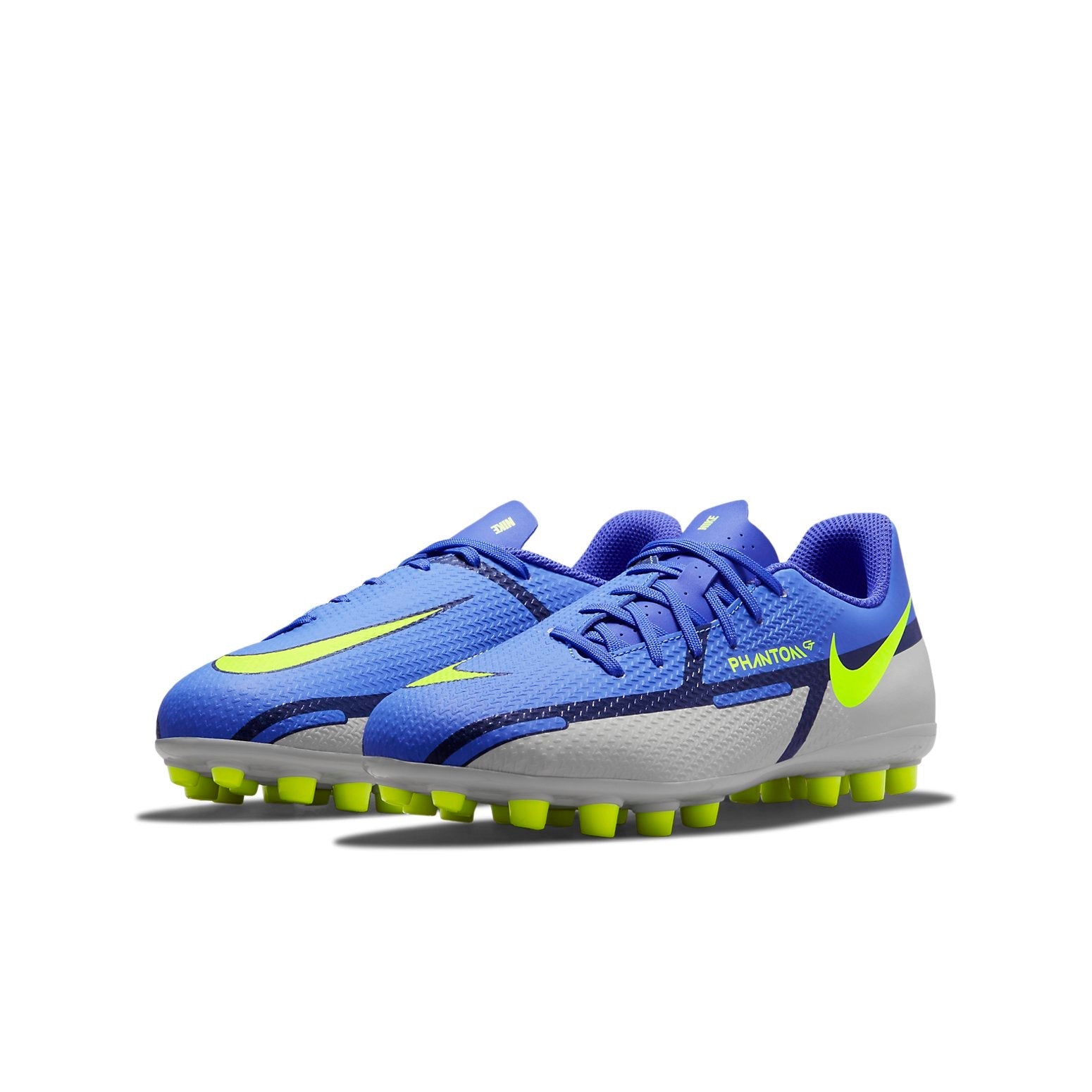 (GS) Nike Phantom GT2 Academy AG 'Purple Blue Volt' DC0811-570