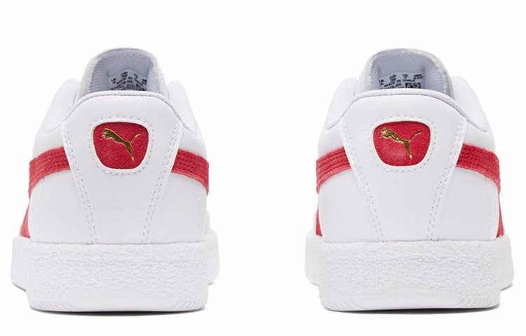 PUMA Oslo-City Casual Board Shoes White/Red 374976-05