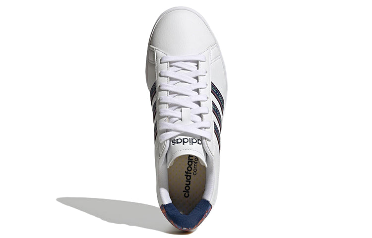 (WMNS) adidas Grand Court 2.0 'White Mystery Blue' GW7111