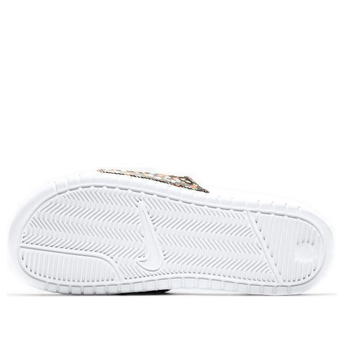 (WMNS) Nike Benassi JDI Floral Slide 'White' 618919-120